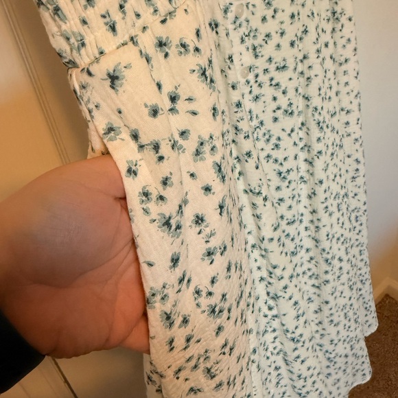 Smocked Button Down Midi Dress Torrid NWT - Picture 6 of 12